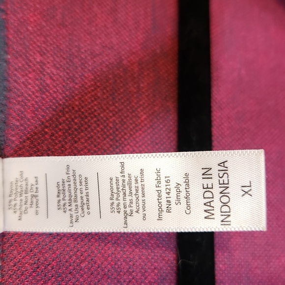 LuLaRoe Grey & Pink Scoop Neck Top - Picture 10 of 10